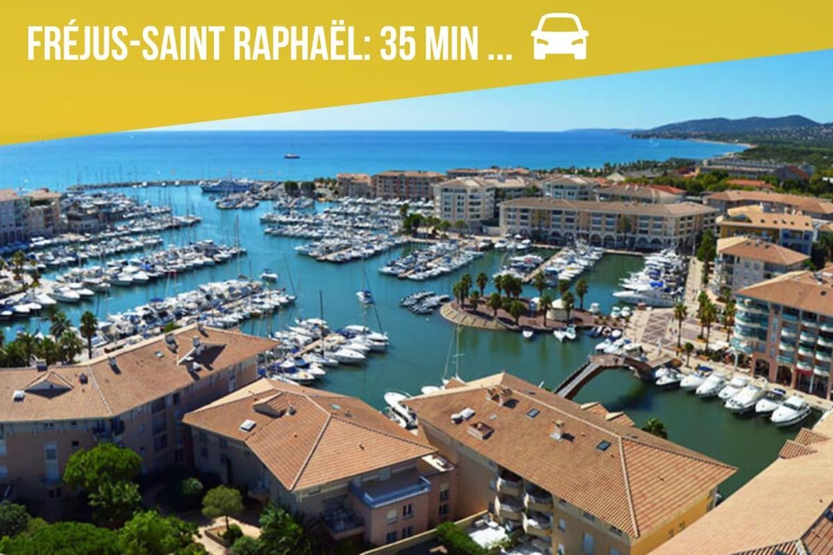 Suite Moulin De La Calade! Vue Tour Hexagonale, Coeur Du Var! 勒吕克 外观 照片