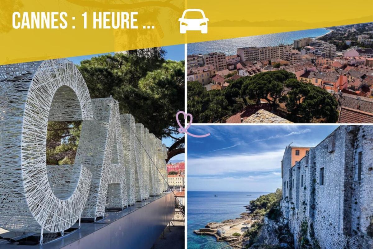 Suite Moulin De La Calade! Vue Tour Hexagonale, Coeur Du Var! 勒吕克 外观 照片